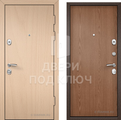 Входная накладная дверь в коттедж ДПК-4480
