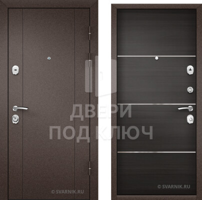 Металлическая входная дверь на заказ для дома ДПК-3781