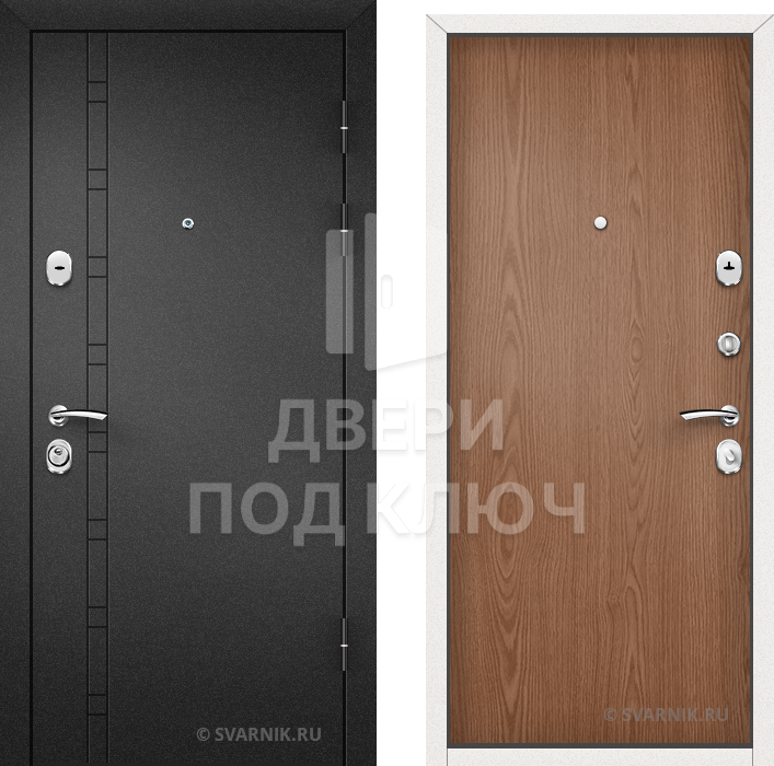 Входная стальная недорогая дверь 2 мм ДПК-13255