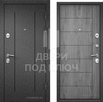 Трехконтурная входная дверь в дом ДПК-8632