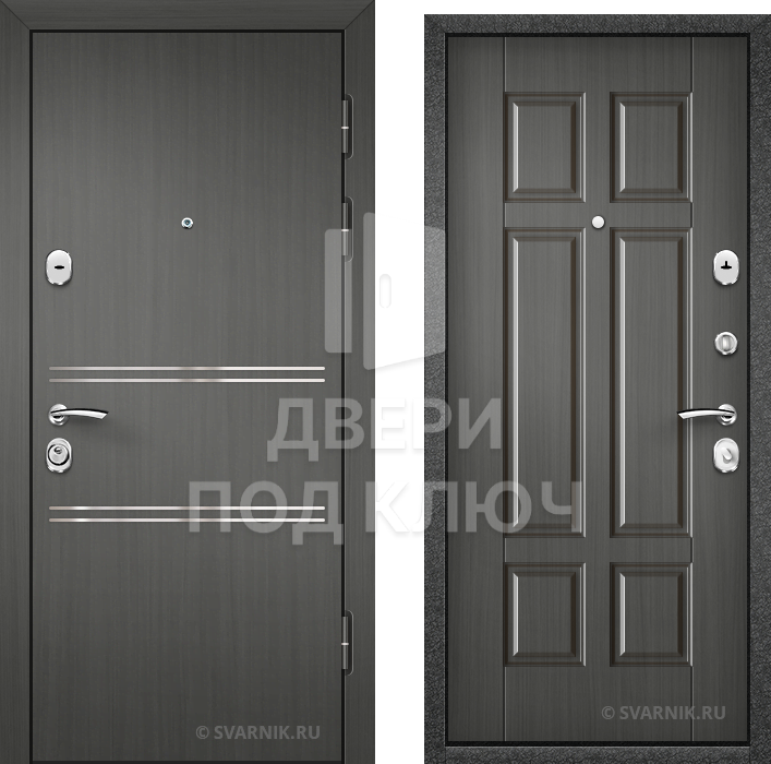 Входная уличная дверь под ключ ДПК-5272