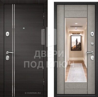 Трехконтурная дверь в коттедж ДПК-8830