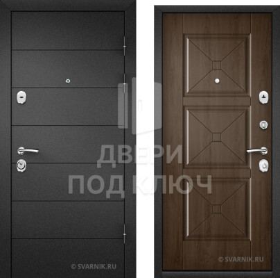 Входная готовая дверь в коттедж ДПК-2875
