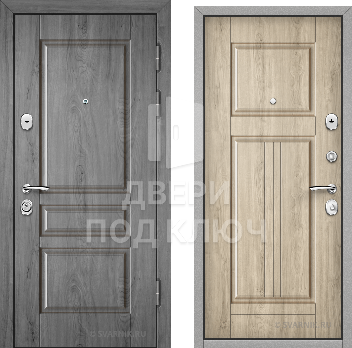 Уличная дверь под ключ ДПК-5338