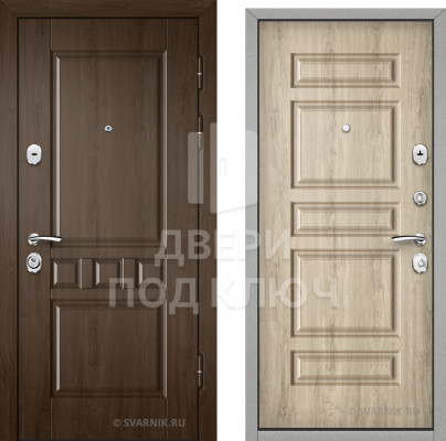Металлическая дверь в офис с МДФ ДПК-10949