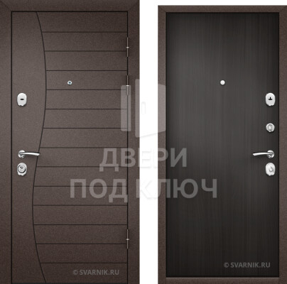 Дверь с замками Kale в коттедж ДПК-6645
